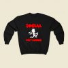 Social Distancing 80s Fashionable Sweatshirt