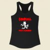 Social Distancing Racerback Tank Top Style