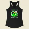 Sometimes I Wet My Plants Racerback Tank Top Style