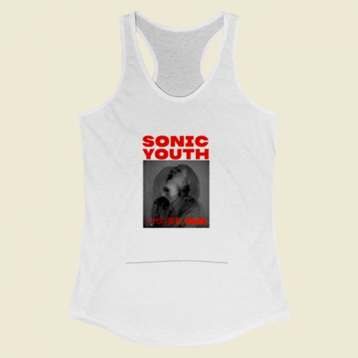 Sonic Youth Teen Age Riot Women Racerback Tank Top