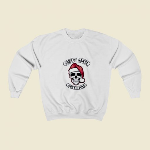 Sons Of Santa North Pole Christmas Sweatshirt Style