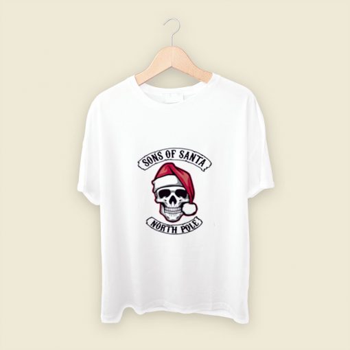 Sons Of Santa North Pole Men T Shirt Style