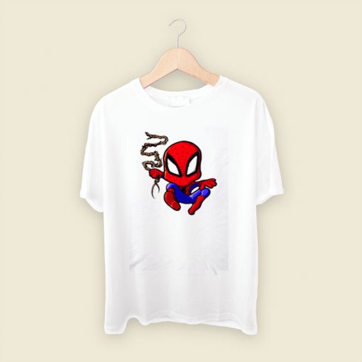 Spiderman Chibi Style Men T Shirt Style