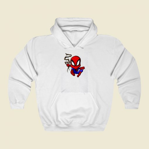 Spiderman Chibi Style Street Hoodie Style