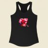 Spiderman Heart And Flower Racerback Tank Top Style