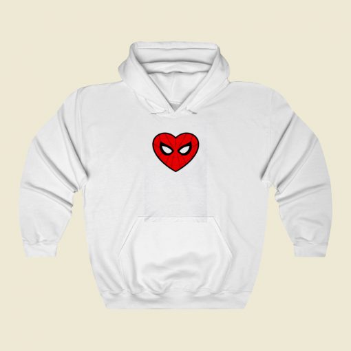 Spiderman Heart Street Hoodie Style