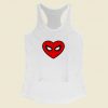 Spiderman Heart Women Racerback Tank Top