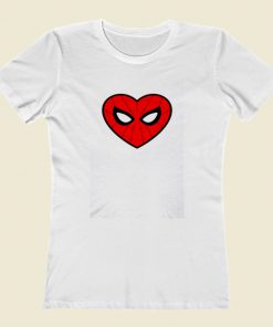 Spiderman Heart Women T Shirt Style