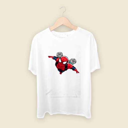 Spiderman Jetpack Men T Shirt Style