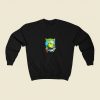 Springtastic Fantastic Four Bart Superhero 80s Fashionable Sweatshirt