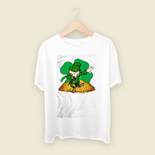 St Patricks Day Dabbing Men T Shirt Style