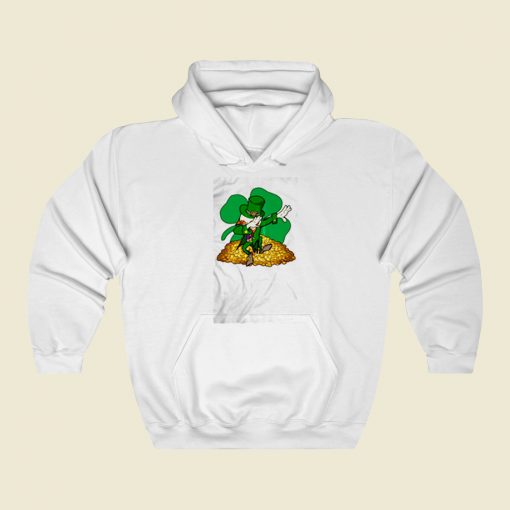 St Patricks Day Dabbing Street Hoodie Style