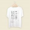 Stamped Library Card Men T Shirt Style