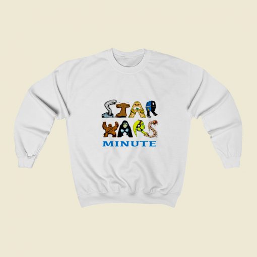 Star Wars Minute Character Logo Christmas Sweatshirt Style