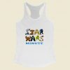 Star Wars Minute Character Logo Women Racerback Tank Top