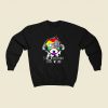 Stay Different Stay Weird 80s Fashionable Sweatshirt