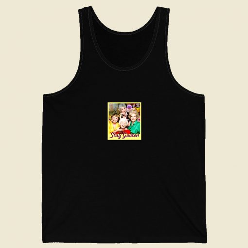 Stay Golden Girls Men Tank Top