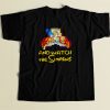 Stay Home And Watch The Simpsons 80s Men T Shirt