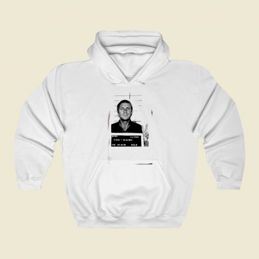 Steve Mcqueen Mugshot Street Hoodie Style