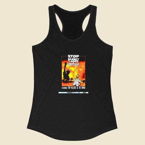 Stop The Planet Racerback Tank Top Style