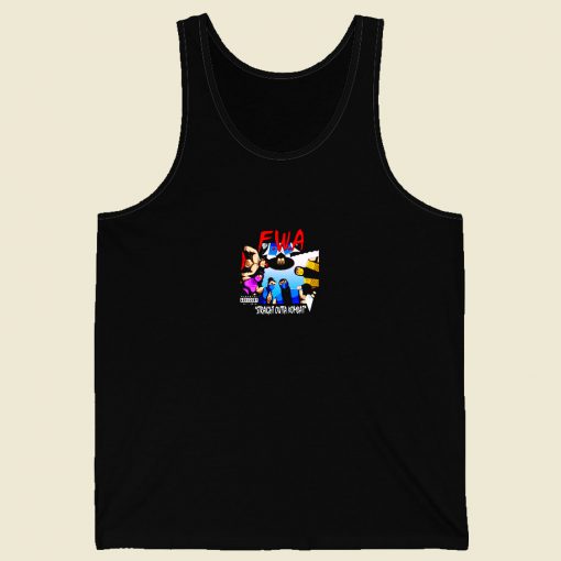 Straight Outta Kombat Game Men Tank Top