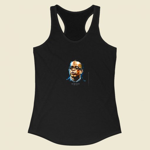 Stuart Scott 1965 2015 Racerback Tank Top Style