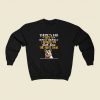 Stubborn Cattle Dog Gift 80s Fashionable Sweatshirt