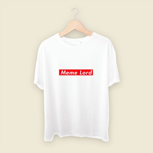 Supreme Meme Lord Parody Men T Shirt Style