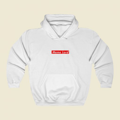 Supreme Meme Lord Parody Street Hoodie Style