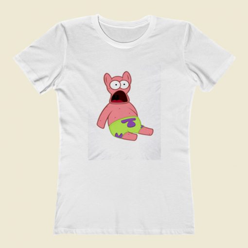 Surprised Star Women T Shirt Style