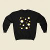 Swiss Cheese 80s Fashionable Sweatshirt