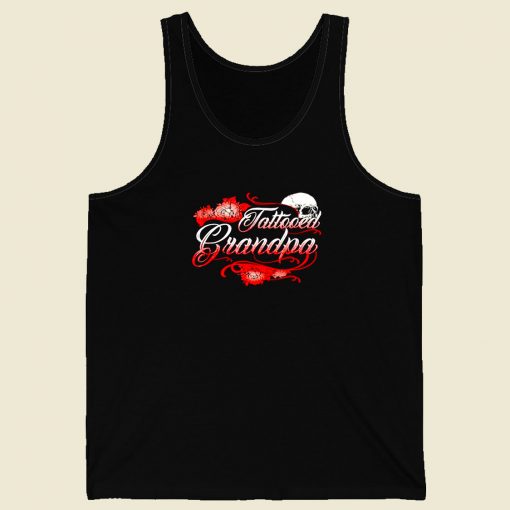 Tattoo Grandpa Men Tank Top