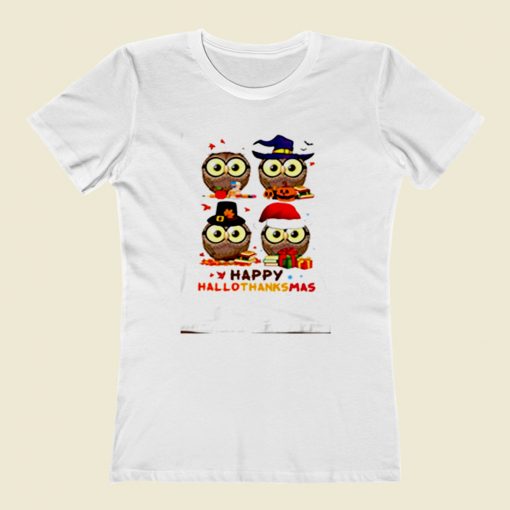 Teacher Owl Halloween Women T Shirt Style