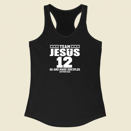 Team Jesus Christian Racerback Tank Top Style