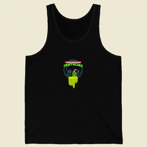 Teenage Mutant Ninja Tentacles Men Tank Top