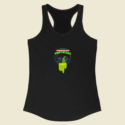 Teenage Mutant Ninja Tentacles Racerback Tank Top Style