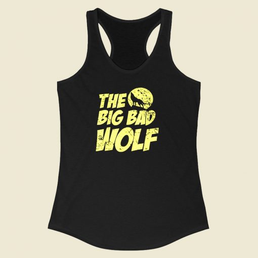 The Big Bad Wolf Racerback Tank Top Style