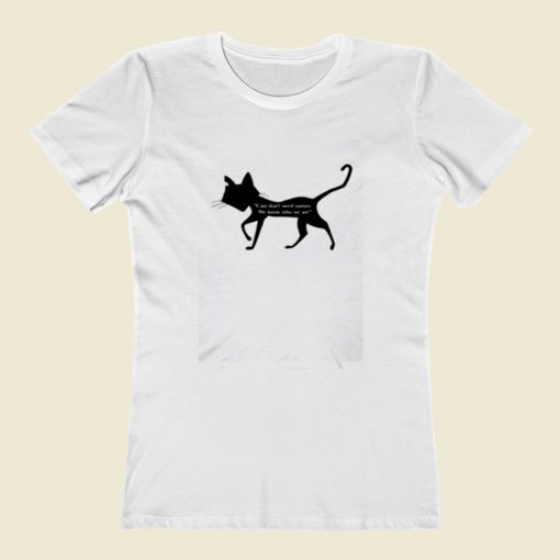 The Cat Coraline Women T Shirt Style