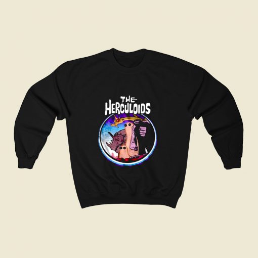 The Herculoids 80s Fashionable Sweatshirt