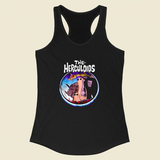 The Herculoids Racerback Tank Top Style