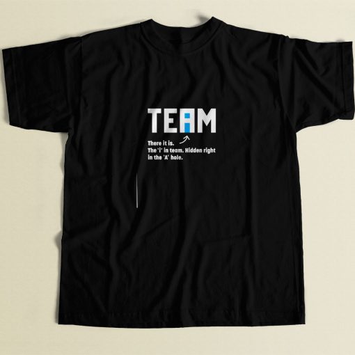 The I In Team 80s Men T Shirt