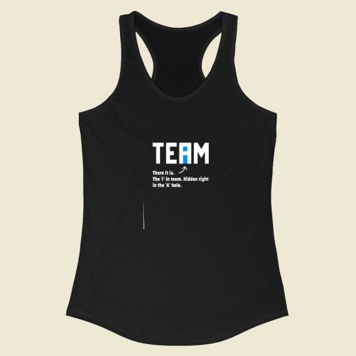 The I In Team Racerback Tank Top Style