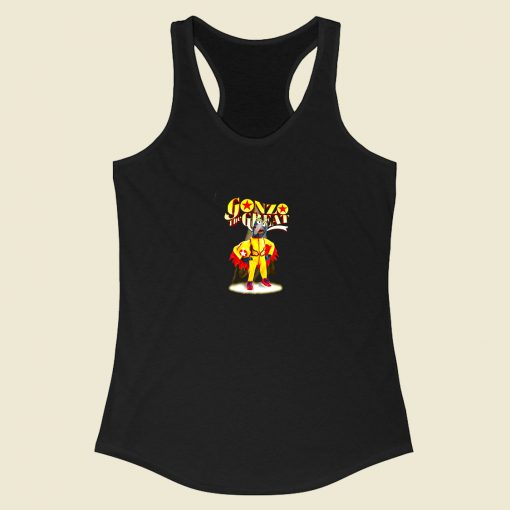 The Muppets Gonzo The Great Racerback Tank Top Style