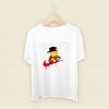 The Simpsons Bart Jordan Swoosh Men T Shirt Style