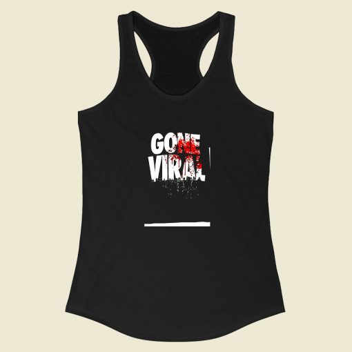 The Walking Dead Gone Viral Racerback Tank Top Style