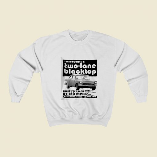 Their World Is A Two Lane Blacktop Christmas Sweatshirt Style