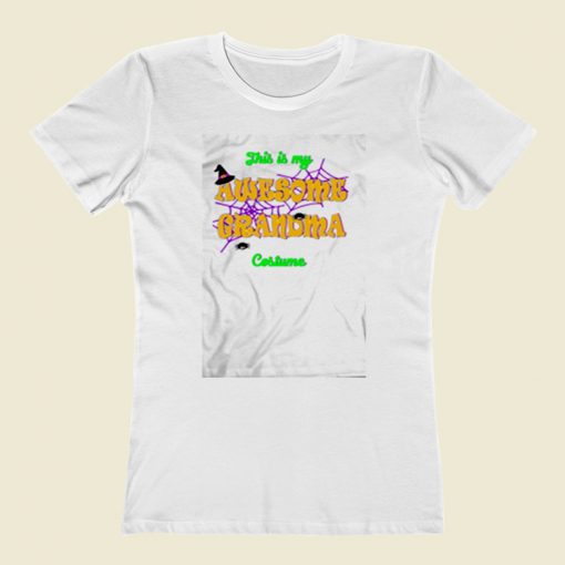 This Is My Awesome Grandma Women T Shirt Style