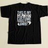 This Is My Human Costume 80s Men T Shirt