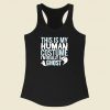 This Is My Human Costume Racerback Tank Top Style