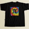 Tie Dye Pi Day 80s Men T Shirt